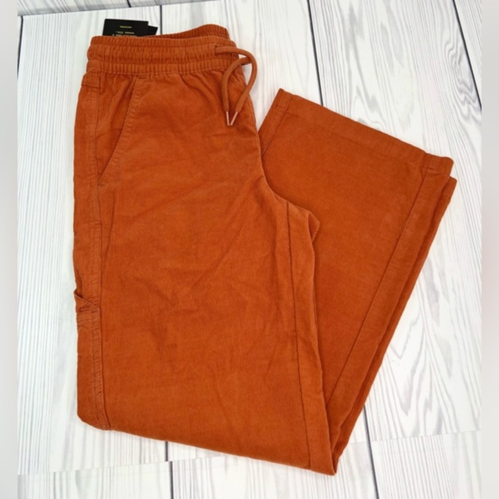 Art Class Boys’ Flexible Drawstring Dark Orange Pants